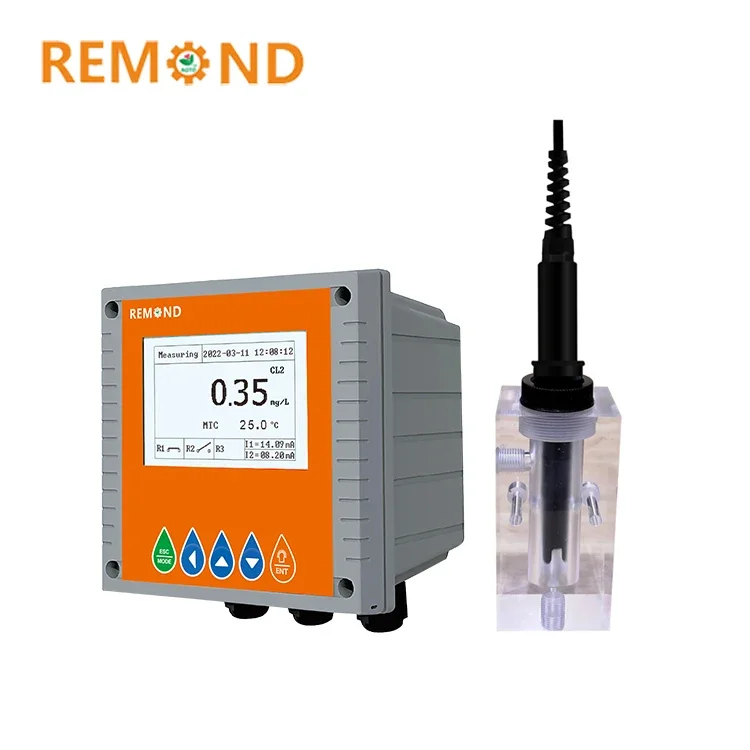 Online Residual Chlorine Meter RS485 Chlorine Dioxide Sensor Ozone Probe Chlorine Sensor Probe