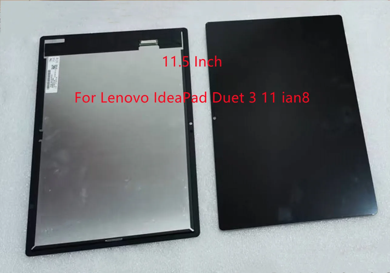 11,5-дюймовый ЖК-дисплей с сенсорным экраном и дигитайзером для Lenovo IdeaPad Duet 3 11 ian8, Duet3 11 ian8, замена в сборе, 100% протестировано