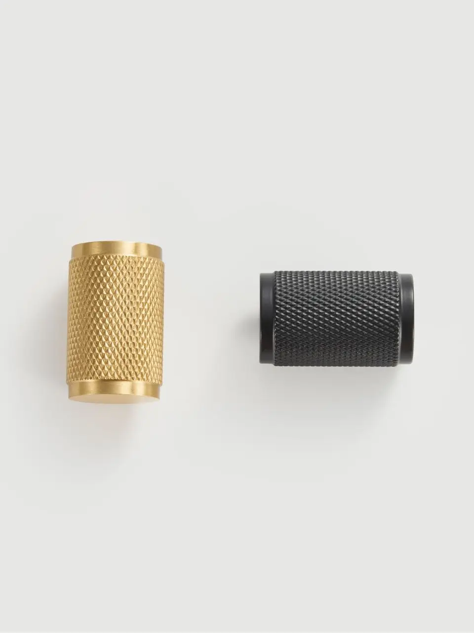 Nurlin Brass Diamond-cut Cross Knurl Pattern Gold Black Kitchen Cabinet Handles Wardrobe Pull T-bar Knobs 500mm Long Available