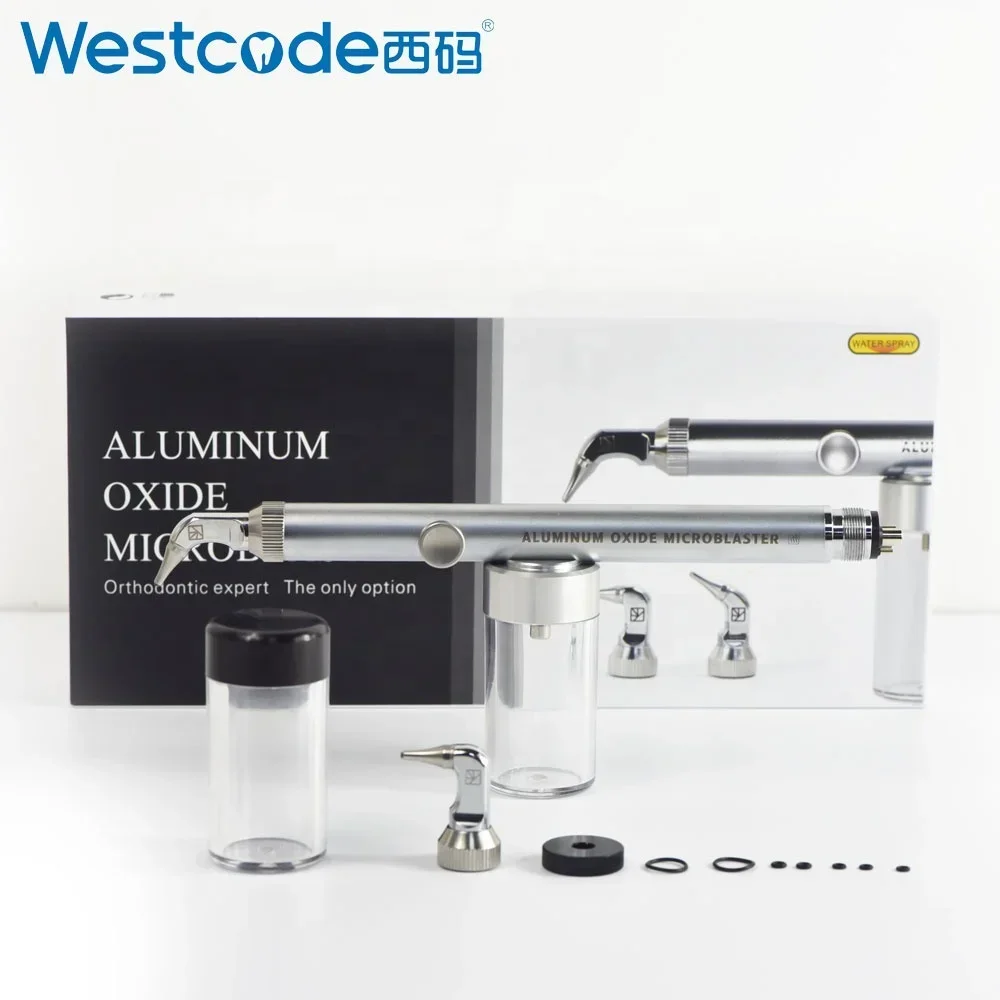 Professional Sandblasters Aluminas Oxides Guns Dentals Unit Aluminums Microblasters