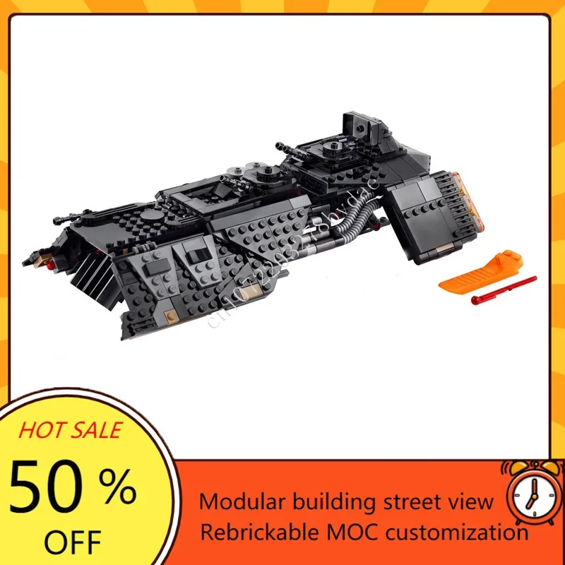 

595 шт., рыцари Рен, транспортный корабль, военный MOC, космический корабль, боевая модель, головоломка на заказ, архитектура, сделай сам, сборная модель, подарок