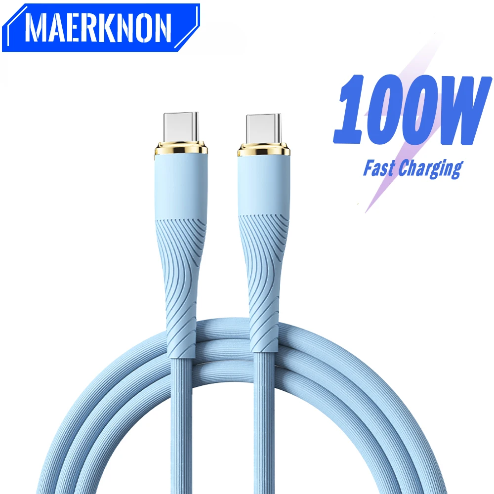 

66W/100W USB Type C Cable For Huawei Honor For Xiaomi Poco F4 Realme Samsung Super Charge Fast Charging USB C Charger Data Cable