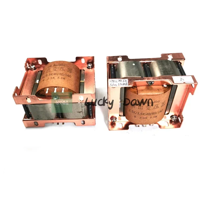 

1 paar Amorfe ijzeren kern 2.5K en 3.5K single-ended uitgangstransformator 2A3 of 300B versterker met 4 ohm 8 ohm 16 ohm 1
