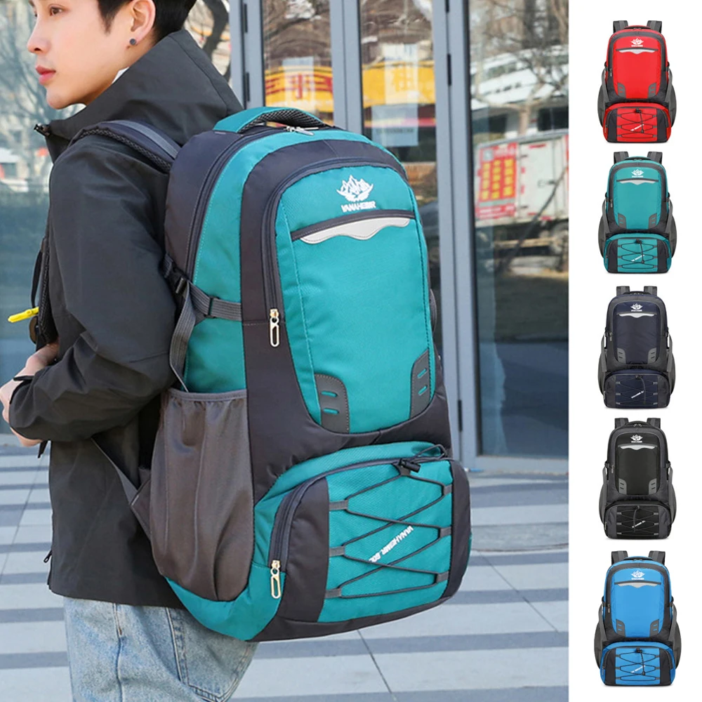 

60L Mountaineering Bag,Large Capacity Multi Functional Reduce The Burden And Burden,Outdoor Camping,Hiking Sports Backpack,B411