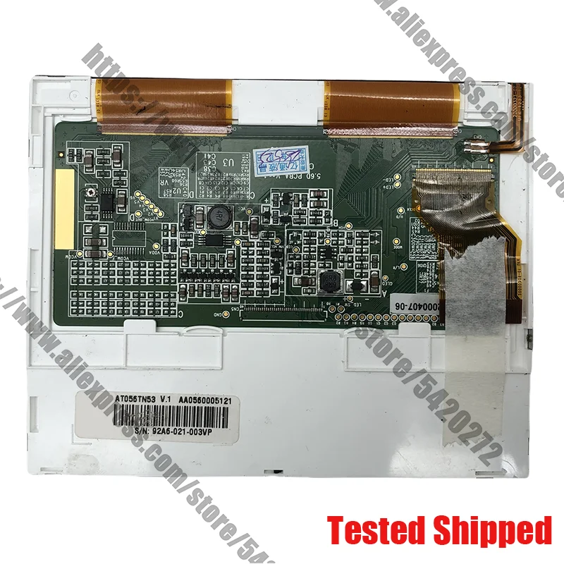 شاشة LCD للاختبار الأصلي AT056TN53V.1 AT056TN53V1 5.6 بوصة