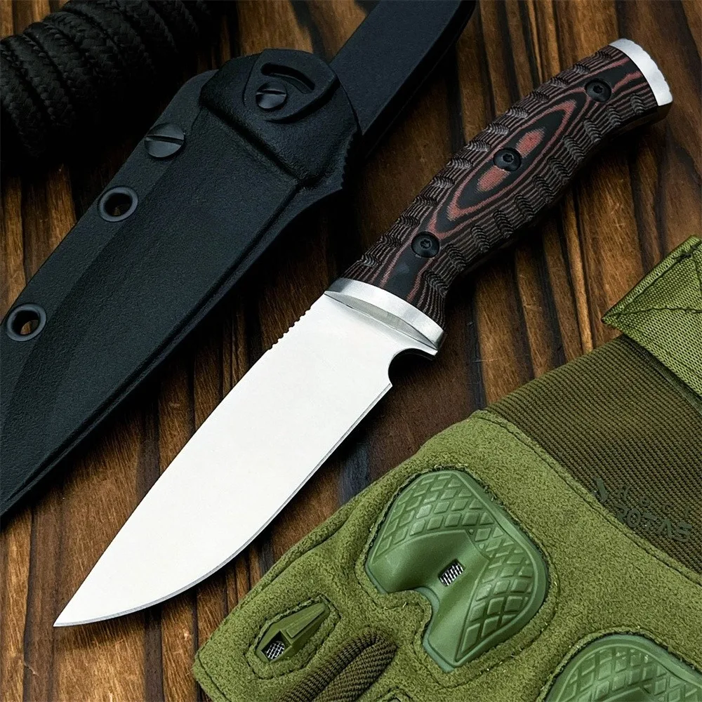 

High-Quality BK 853 Outdoor Fixed Blade Knife D2 Steel Blade with G10 Handle Jungle Exploration Hunting Cutting Tool with Sheath