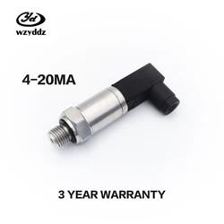 Transmisor de presión de aire para agua, aceite, gas y combustible, G1/4, 12-36V, 4-20Ma, 0-600Bar, sensor transductor de presión de acero inoxidable opcional