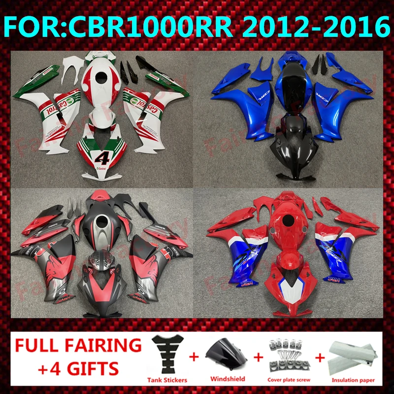 

Для CBR1000RR 2012 2013 2014 для мотоцикла CBR1000RR 2012 2013 2014 2015 2016 ABS кузов полный комплект обтекателей CBR1000