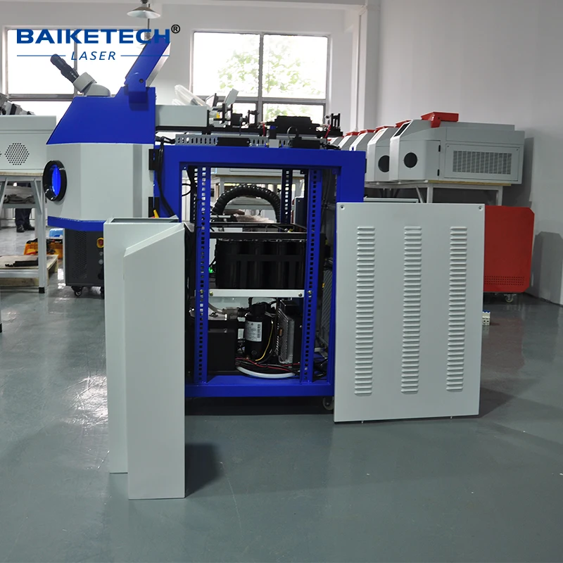 200W kleine spot YAG sieraden laserlasmachine voor goud zilver ketting solderen repareren sieraden machine