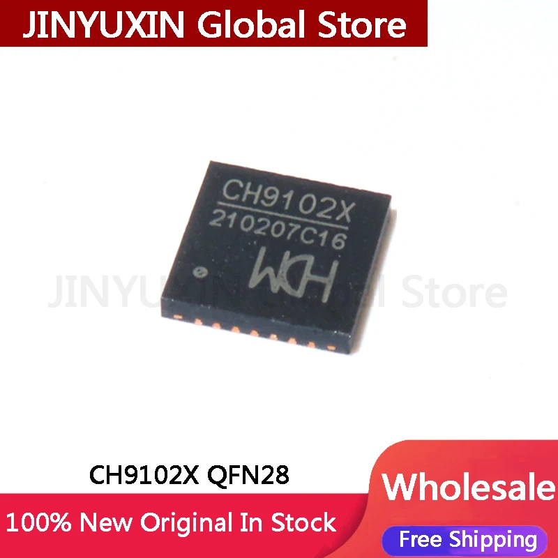 5-100Pcs CH9102X QFN28 IC In Stock Wholesale