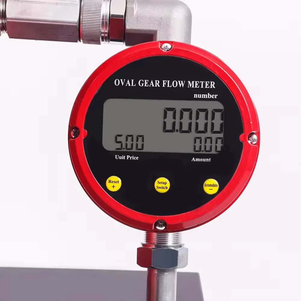 Self-Priming Diesel Portable Fuel Dispenser Pump Assembly Includes Flow Meter Hose Reel Refueling Petrol Service Equipment