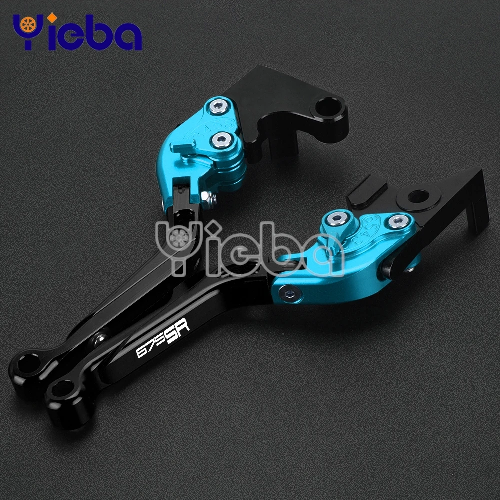 

2025 2024 Adjustable Motorcycle Folding Brake Clutch Levers Ends Accessories For CFMOTO 675NK 675SR 675SR-R SR675 SR675 sr SR