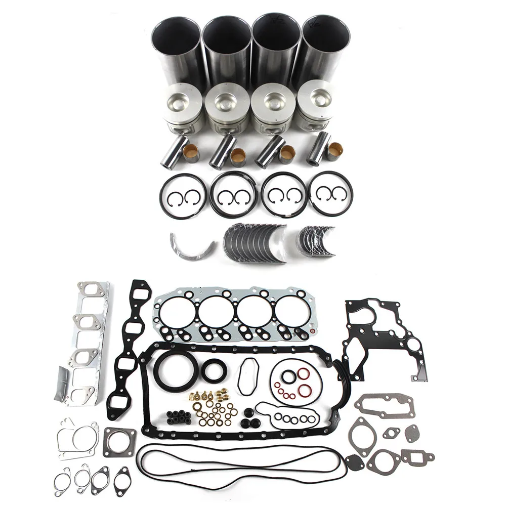 4JH1 4JH1-TC Engine Rebuild Kit 5-87815201-1 for 3.0L 2999 CCM Isuzu D-Max ELF NKR77 Bighorn Holden Rodeo 2002- Pickup Truck