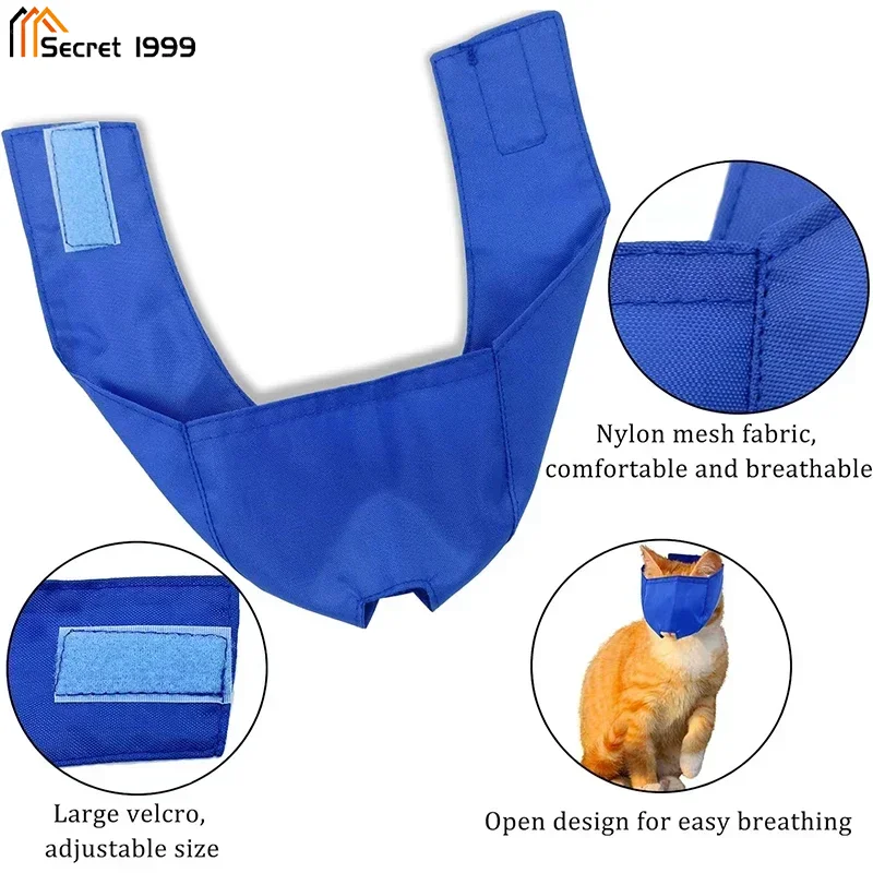 Durable Eye Mask Anti Bite Blindfold Clean Eye Blinder Eye Patch For Pet Bathing Grooming Anti-scratch Face Mask Pet Supplies