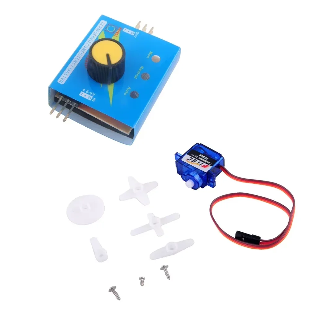 Feetech FS90R 360° Continuous Rotation Micro Servo 1.5KG Torque 4.8-6V for Smart Robot/RC Car/Drone/Arduino/Microbit DIY Project