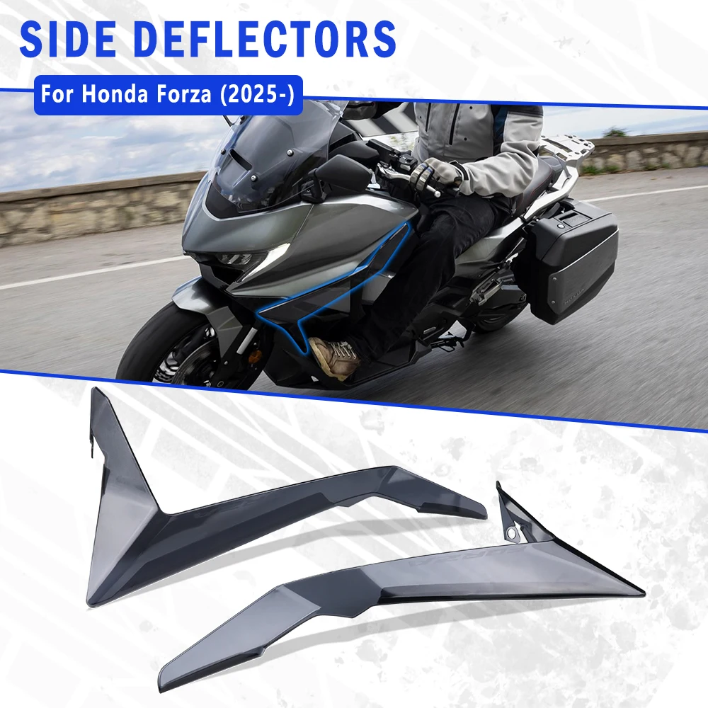 

Motorcycle Side Windshield For HONDA Forza 750 2025- Accessories Leg Reflectors Decorate Motorcycle Side Windshield