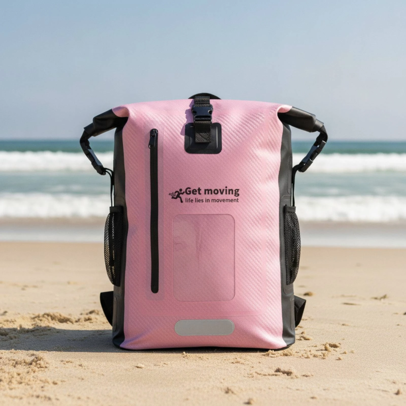 Waterproof Backpack with Windo - đánh giá và giá Dry Bag Roll Top