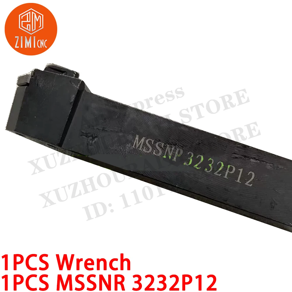 1P MSSNR 3232P12 Portaherramientas de torneado para torno CNC Portaherramientas de torneado externo Para insertos de carburo SNMG12 Herramientas de corte para torno de metal