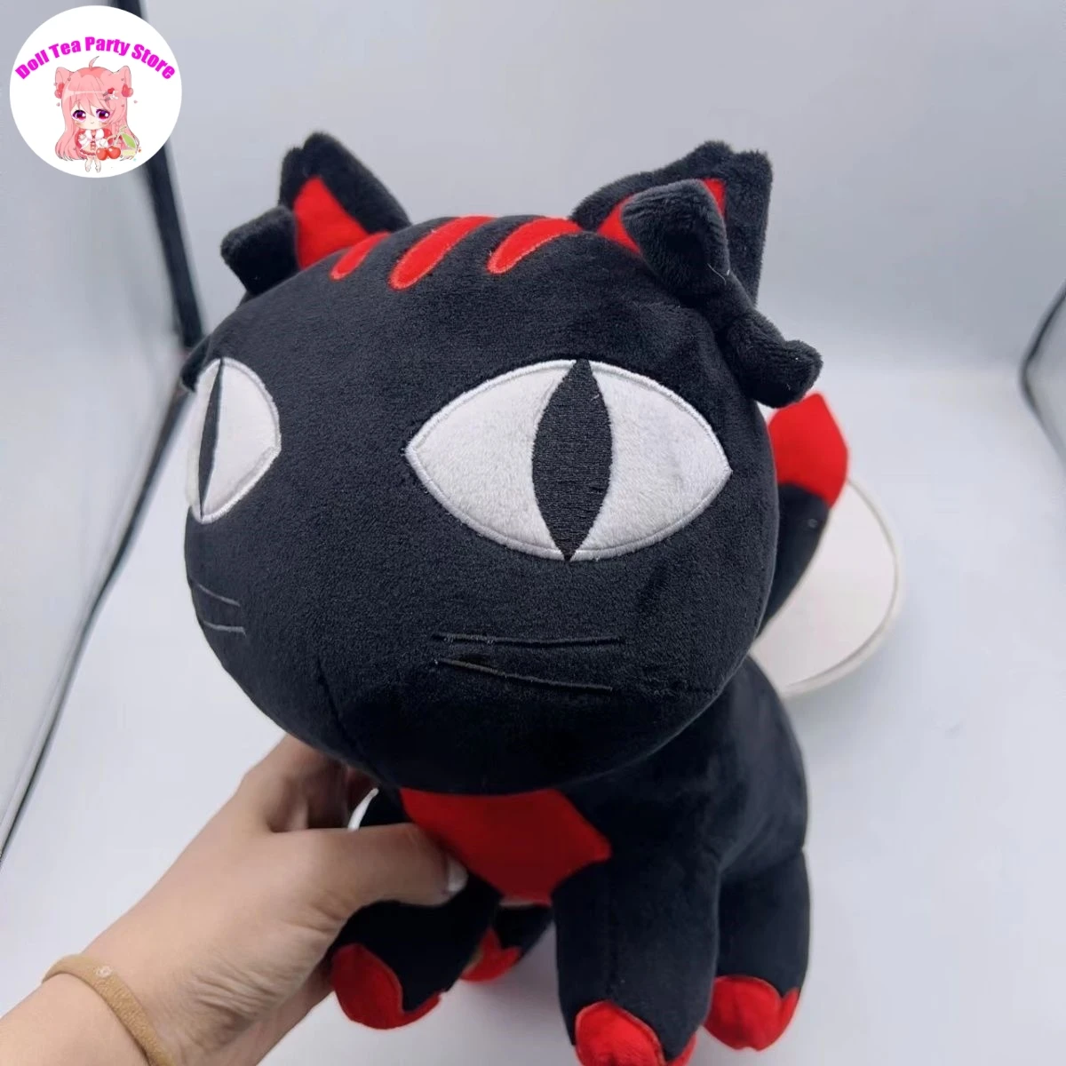 

Anime Muppet Kaenbyou Rin Touhou Project Black Cat Plush Stuffed Cotton Doll Toys Cosplay Cartoon Plushie Pillow