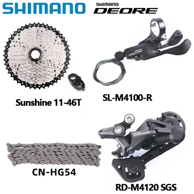 Shimano DEORE M4100 10s Group M4120 M5120 Rear Derailleur Shifter