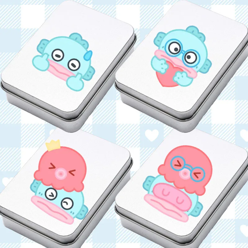 

Коробка для хранения Hanton, мультяшная наклейка, реквизит для косплея, студенческая креативная портативная карта, коллекционные ювелирные изделия, портативная аптечка, подарок