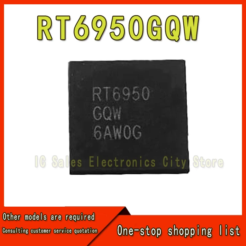 (2-5 Stuk) 100% Nieuwe RT6950GQW RT6950 QFN-68 Chipset