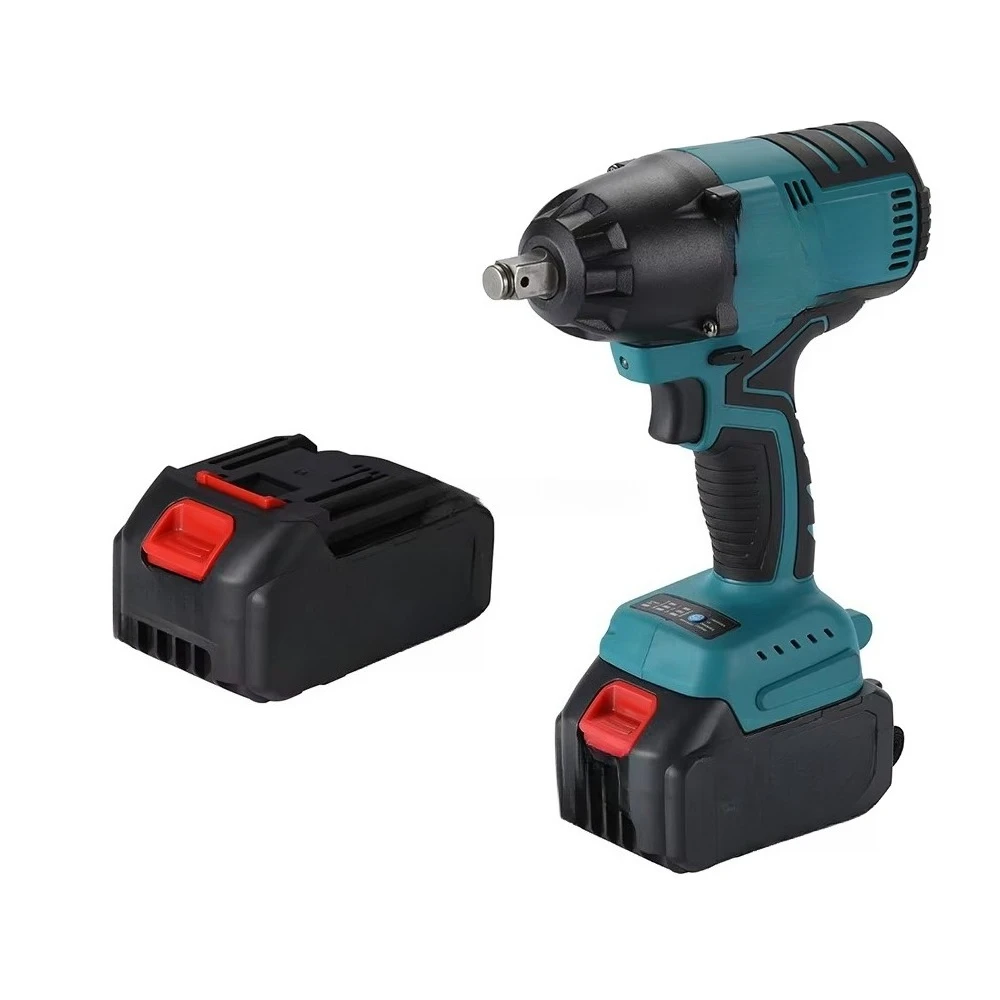 True 550N.m Lithium-ion Brushless Impact Wrench  with Two 18V 4.0Ah Lithium Ion Battery