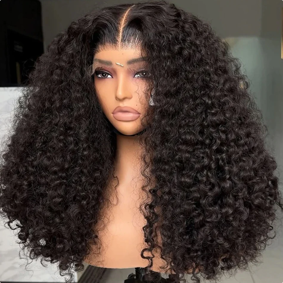 

300%D Монгольские волосы Kinky Curly 5X5 HD Кружевной короткий парик Боб 100% парик из натуральных волос для женщин Кружевная застежка Девственные волосы Глубокий вьющийся парик