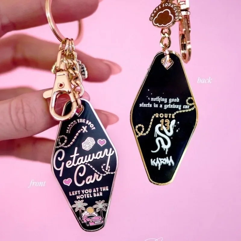 New Taylor Escape Motel Metal Keychain