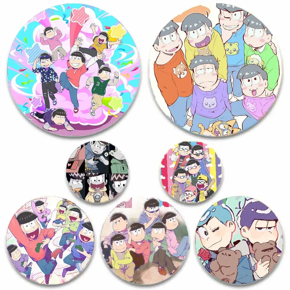 Anime O-Osomatsu S-San Vintage Pins Brooch Cartoon Badge For Friend Backpack Clothes Collect Accessories Jewelry Gift