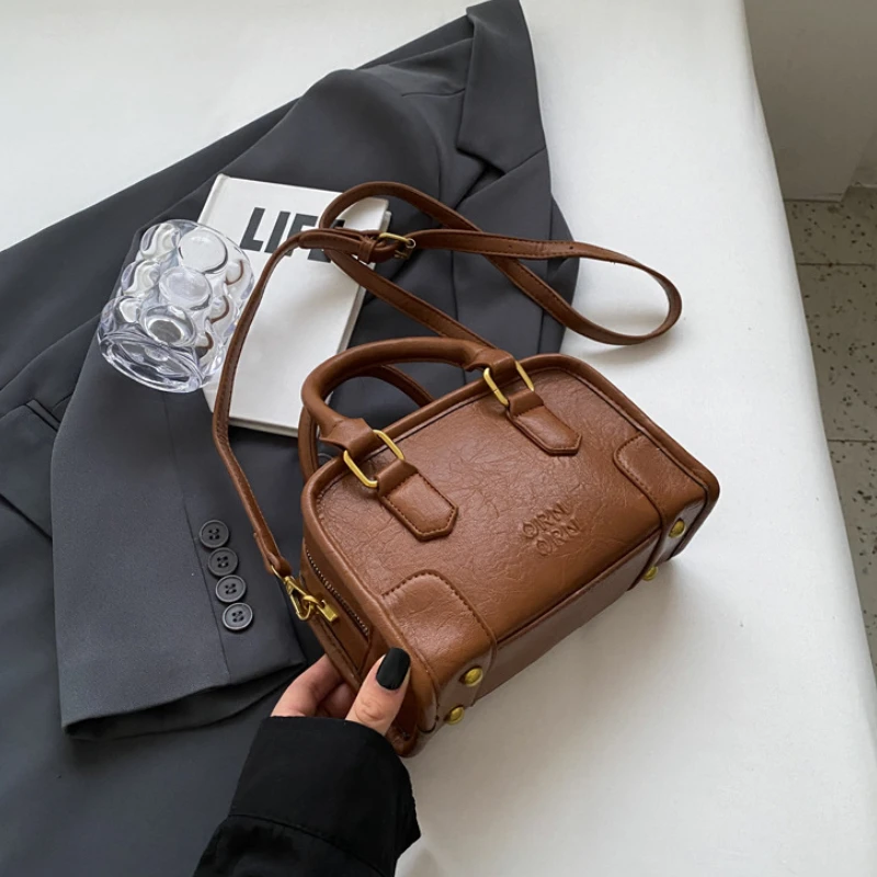 Women Designer Bag Purse and Handbag Vintage Crossbody Bag for Women Commuting Boston Bag Women Shoulder Bags Bolsos De Mujer