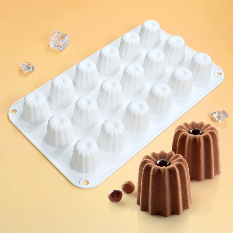 18Even Mini Collie French Mousse Model Angel Bell Silicone Chocolate Mold Cake Baking Tools