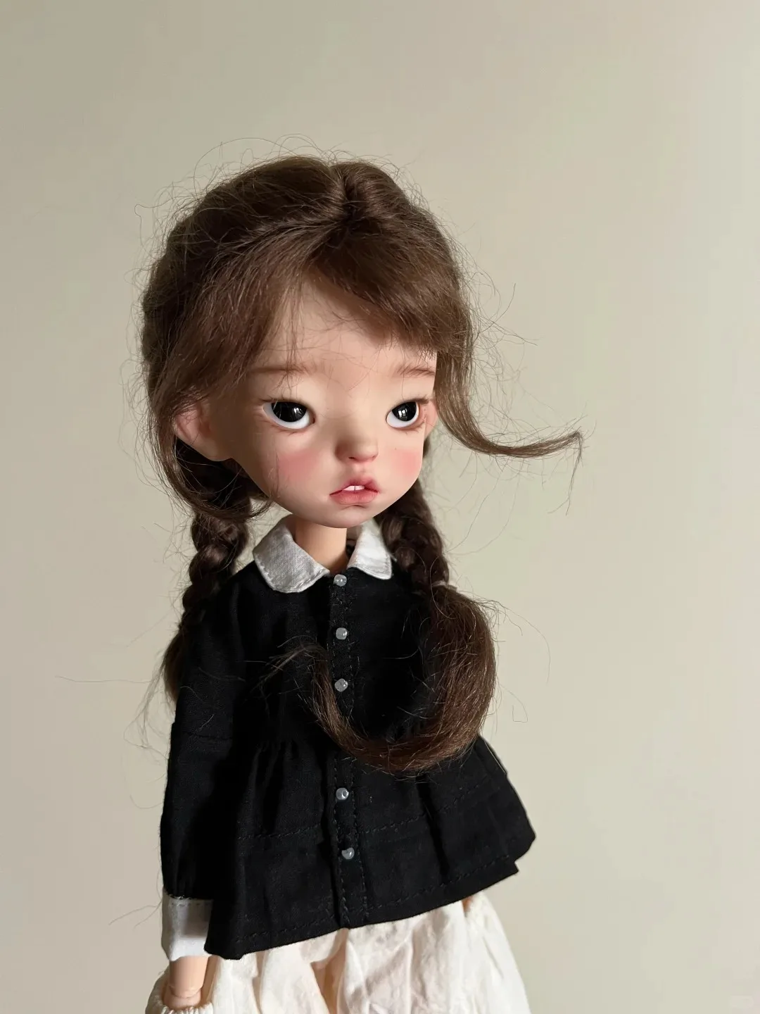 

Кукла BJD, размер 1/8, большая голова, большая милая кукла для девочек, милая игрушка из смолы, подарок на день рождения, бесплатная доставка на складе, макияж