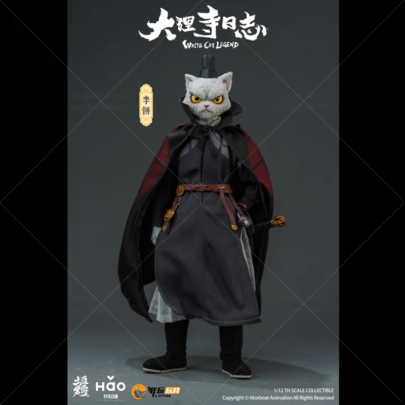 Auf Lager: Tang-Dynastie-Videge Director of Dali Temple Li Bing Catification im Maßstab 1:12 ‌   6-Zoll-Komplettset Actionfigur Soldatenspielzeug