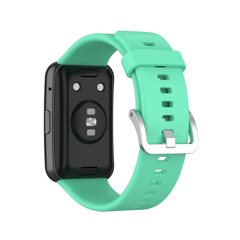 BEHUA Buntes Silikonarmband für Huawei Watch Fit Original Smartwatch-Zubehör, Handgelenksband mit Werkzeug, einfache Anpassung – Detail 29