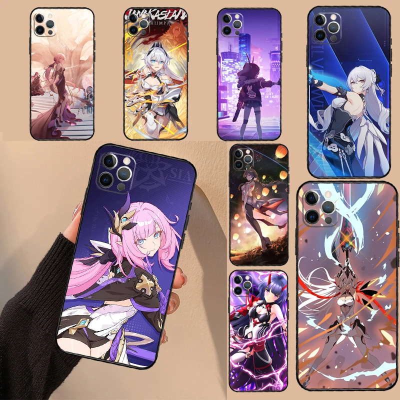 

Honkai Impact 3rd Phone Case For iPhone 16 15 14 13 11 12 Pro Max 13 mini XR 15 16 Plus 16e Protective Cover