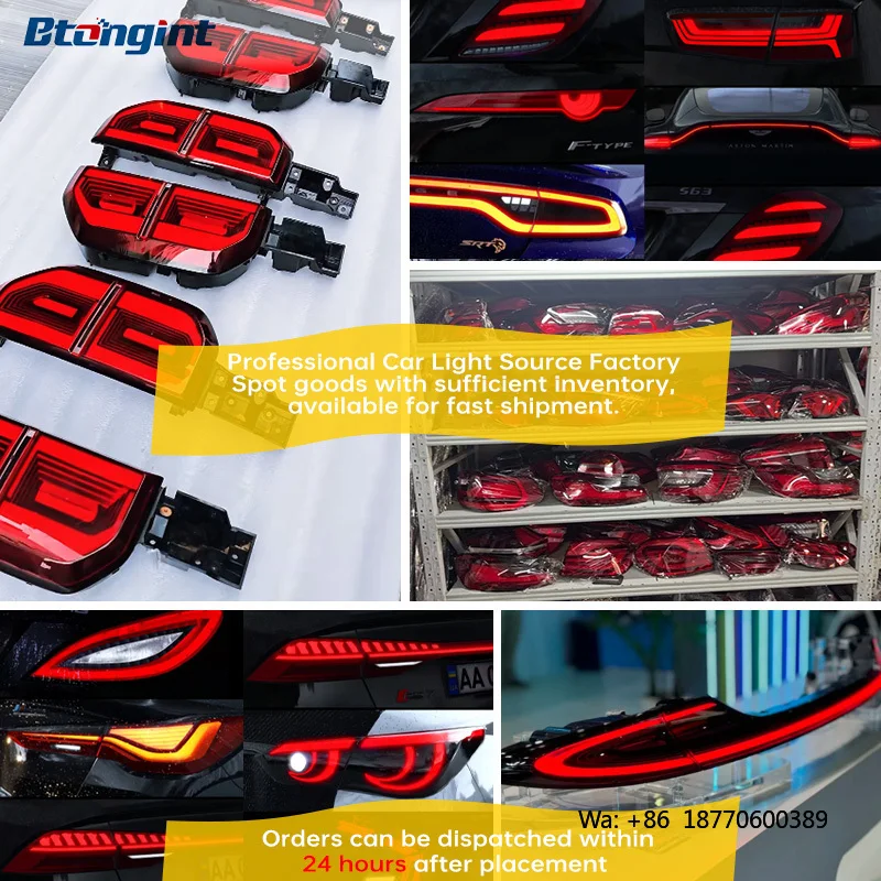 Rear Tail Lights Automatic Lighting System Suitable for 21-23 Model High 8 Golf 8 Car Styling Modification Tail Lights