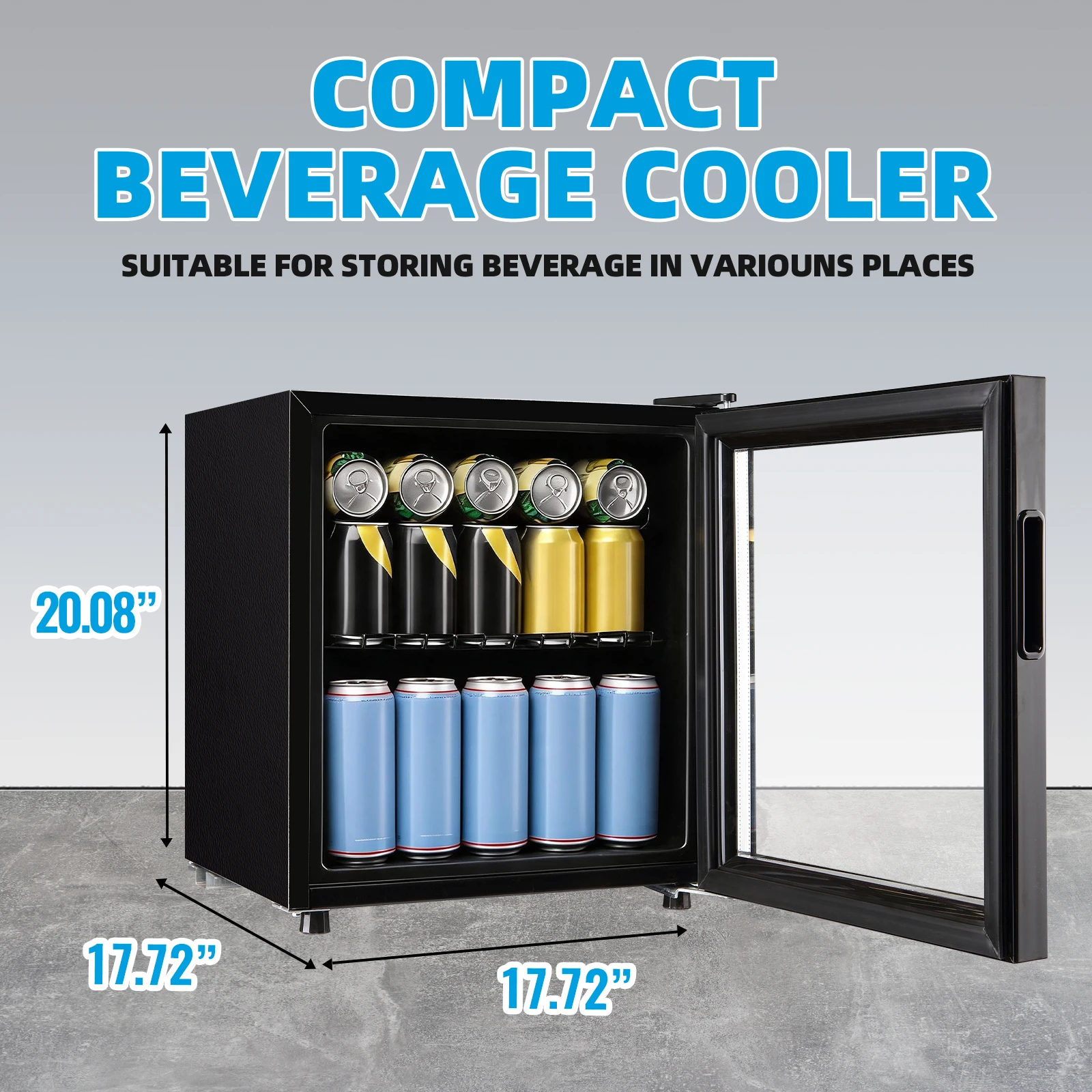 Refrigerador de Bebidas para 8 - Wine Beer Cooler Fridge avaliação e preço