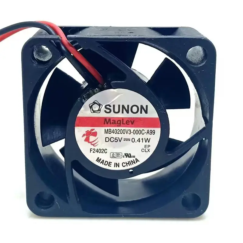 2 pcs 4cm DC5V fan for Sunon MB40200V3-000C-A99 40mm 5V cooling fan for 3D printers and electronics