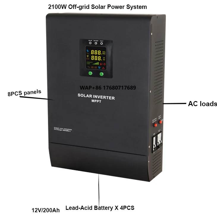 2.1KW Off-grid Solar Power System with High Work Efficiency