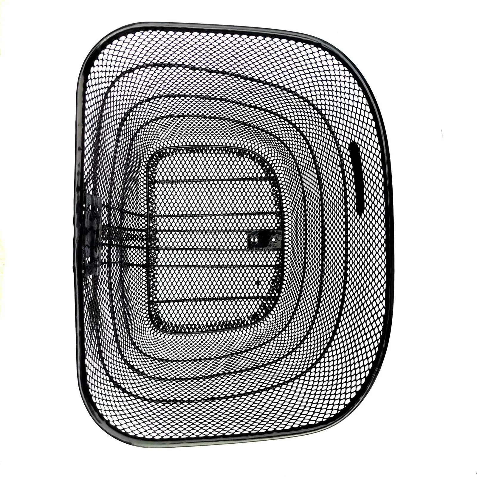 Bicycle Front Basket Metal Handlebar Storage for Men Women Adult Bike Shopping Portable Cycling Accessory Fits Most Bikes