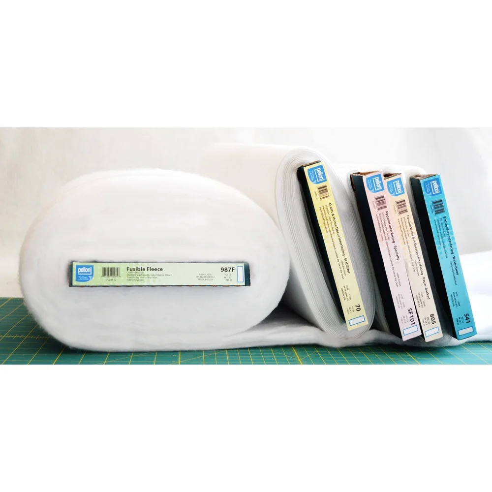 경량 재봉용 원단 안정제 12"x11야드 무산소 나일론 부드러운 부직포 질감 아동복 니트 오픈 위브 원단