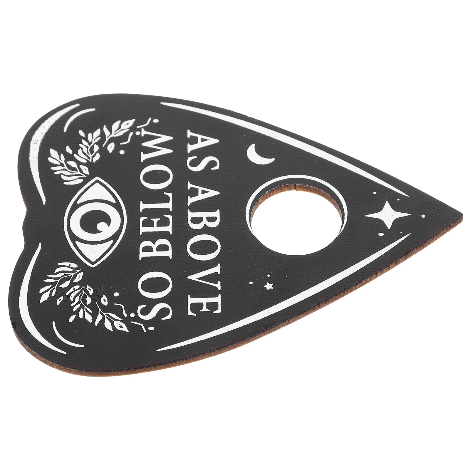 

Деревянная доска для гадания с изысканным резным дизайном, легкий портативный мистический аксессуар для консультаций, медитаций и вечеринок