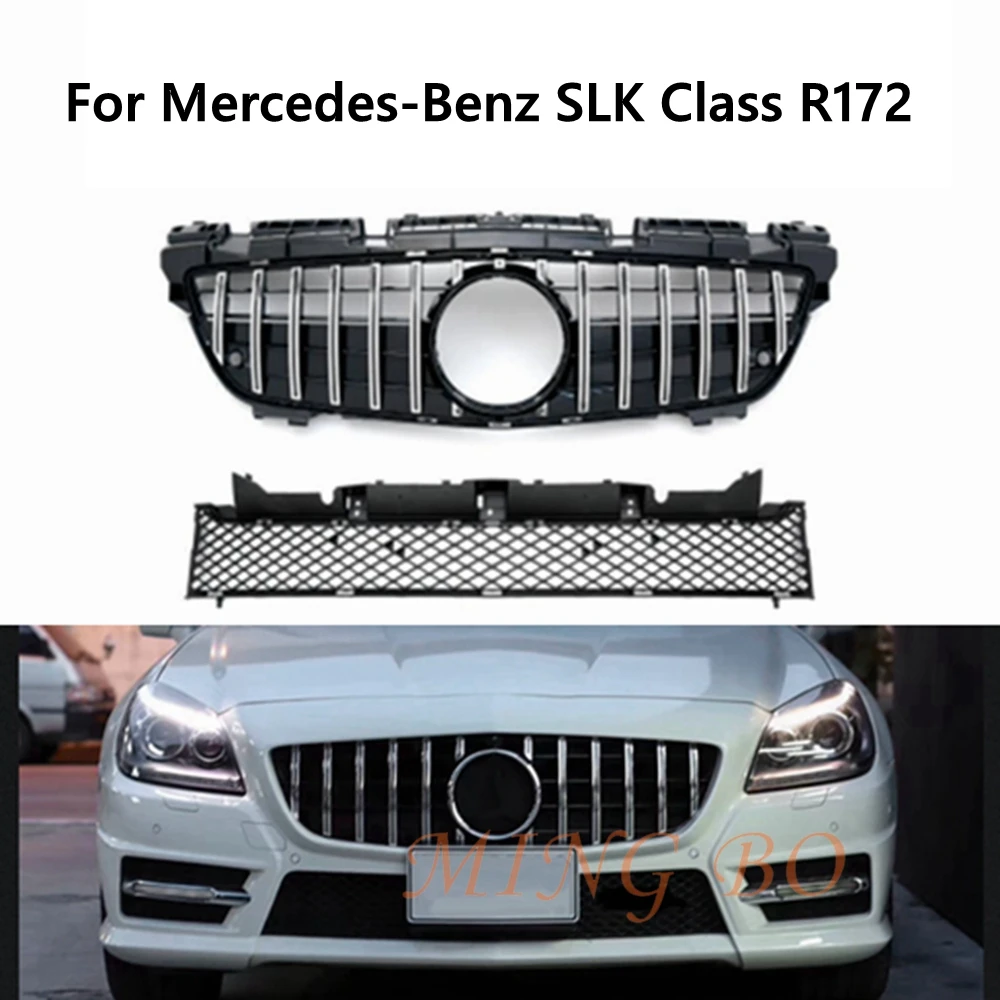 

Передняя решетка для SLK CLASS R172, Передняя решетка 2012-16 SLK200 SLK250 SLK350 без эмблемы