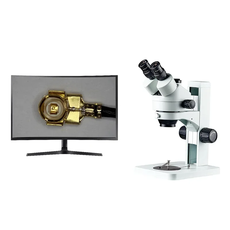 

Scientific binocular continuous variable magnification stereomicroscope SCD-TSD0745 magnification 7-45 times