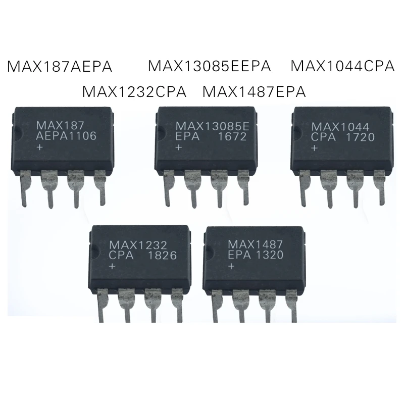 

1PCS MAX13085EEPA MAX1232CPA MAX1044CPA MAX187AEPA MAX1487EPA