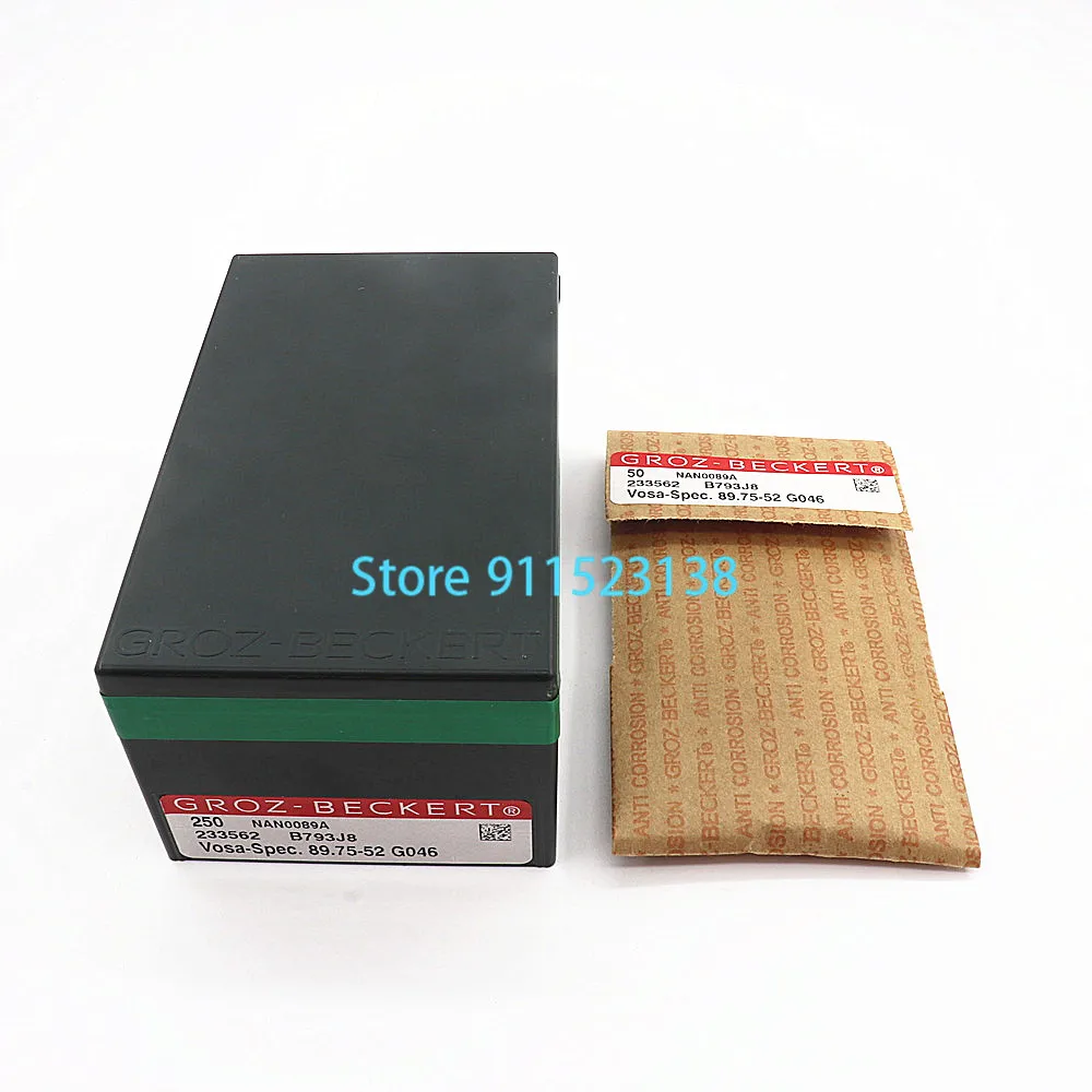 250 Pcs Genuine Groz-Beckert Knitting Needle Vosa-Spec. 89.75-52 G046 For SHIMA SEIKI Chinese Knitting Machine 14G Needle