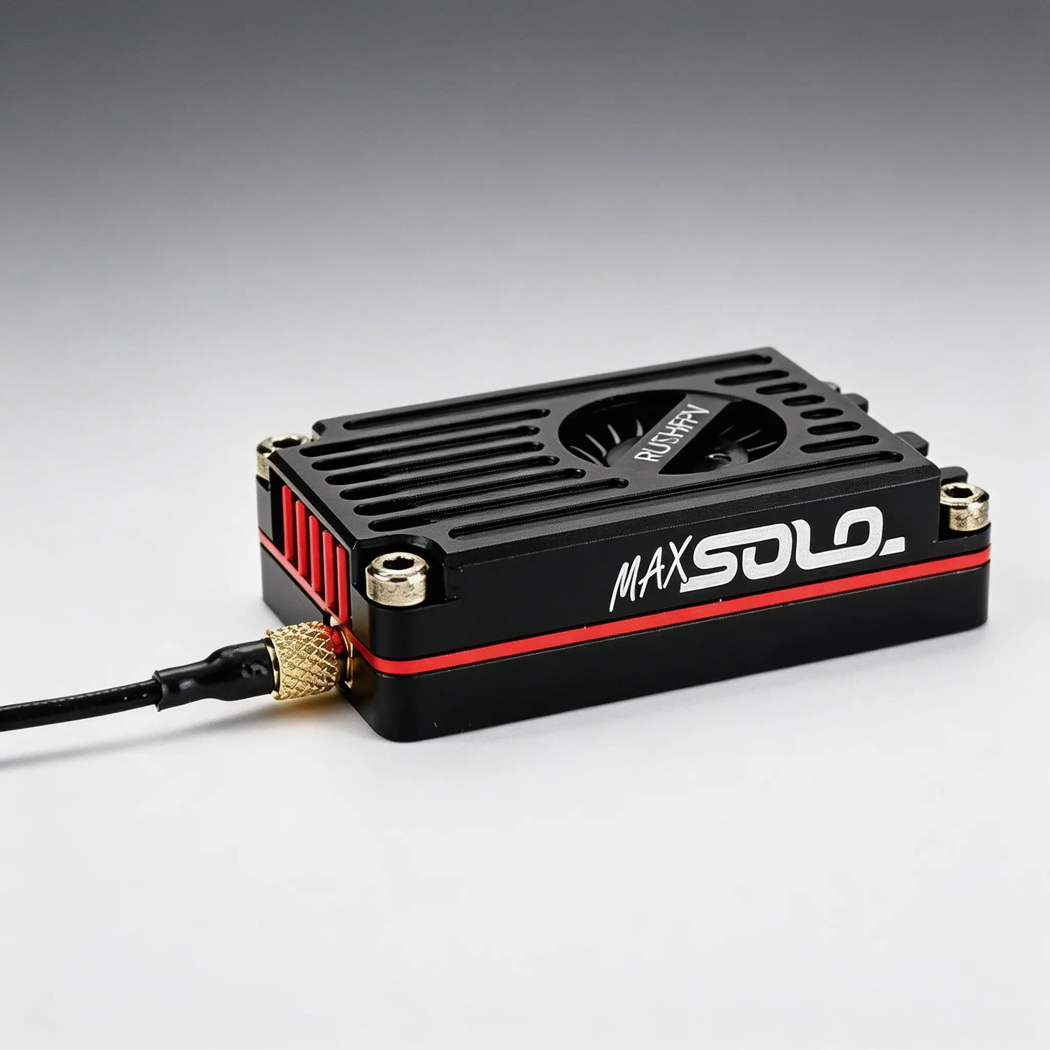 

NEW 2.5W FPV VTX RushFPV Solo 5.8GHz 48CH High Power Video Transmitter SmartAudio Long Range Drone VTX CNC Cooling