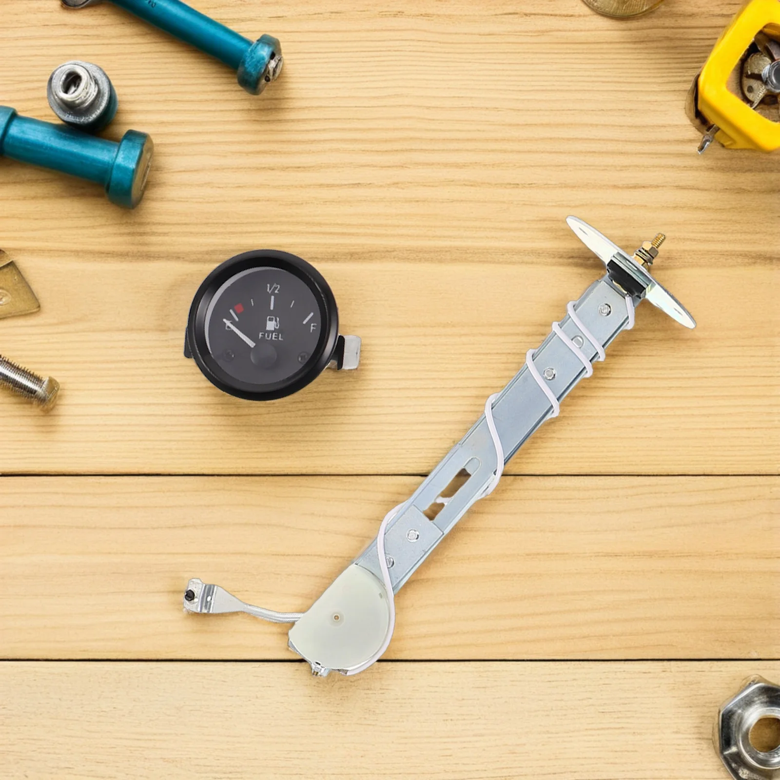 

1 Set Car Fuel Gauge: Oil Level Indicator For Vehicle Repair Replacement Automotive Gauge Set For Truck Rv Boat Motorcycle, Tank