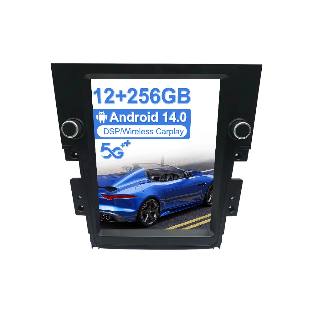 Radio de coche de 12,1 pulgadas para Lincoln Navigator 2014 - 2017 Android 15,0 8 + 256GB pantalla estilo Tesla navegación estéreo GPS/DSP/unidad CarPlay